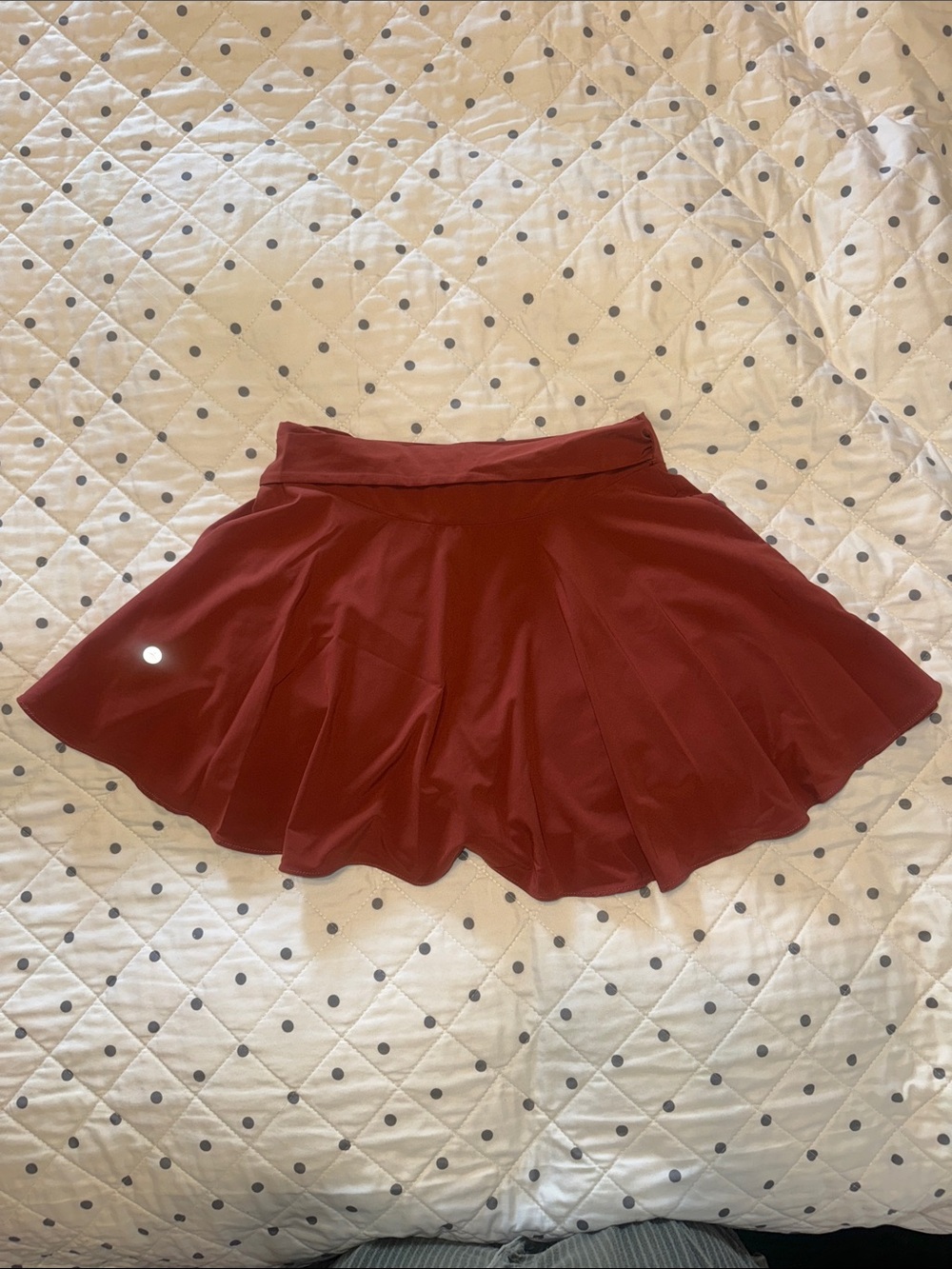 Flouncy wrap around women’s active skort. - Picture 2 of 4